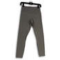 Womens Gray High Elastic Waist Pull-On Compression Leggings Size 8 image number 1