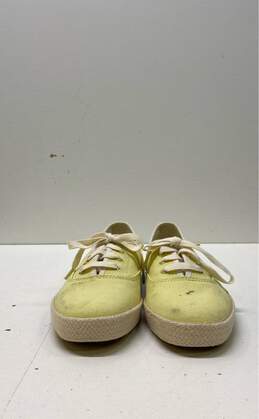 Keds x Kate Spade Champion Neon Yellow Canvas Lace Up Sneakers Women's Size 8.5 alternative image
