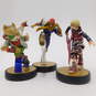 5 Nintendo Amiibo Super Smash Bros Series + 1 Stand image number 4