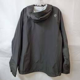 Marmot Black Raincoat Jacket Zippered Men's Sized L alternative image