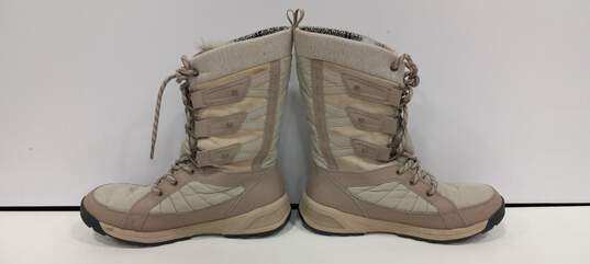 Colombia Women's Beige Snow Boots Size 8 image number 2