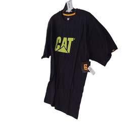NWT Mens Black Short Sleeve Crew Neck Pullover T Shirt Size Large alternative image