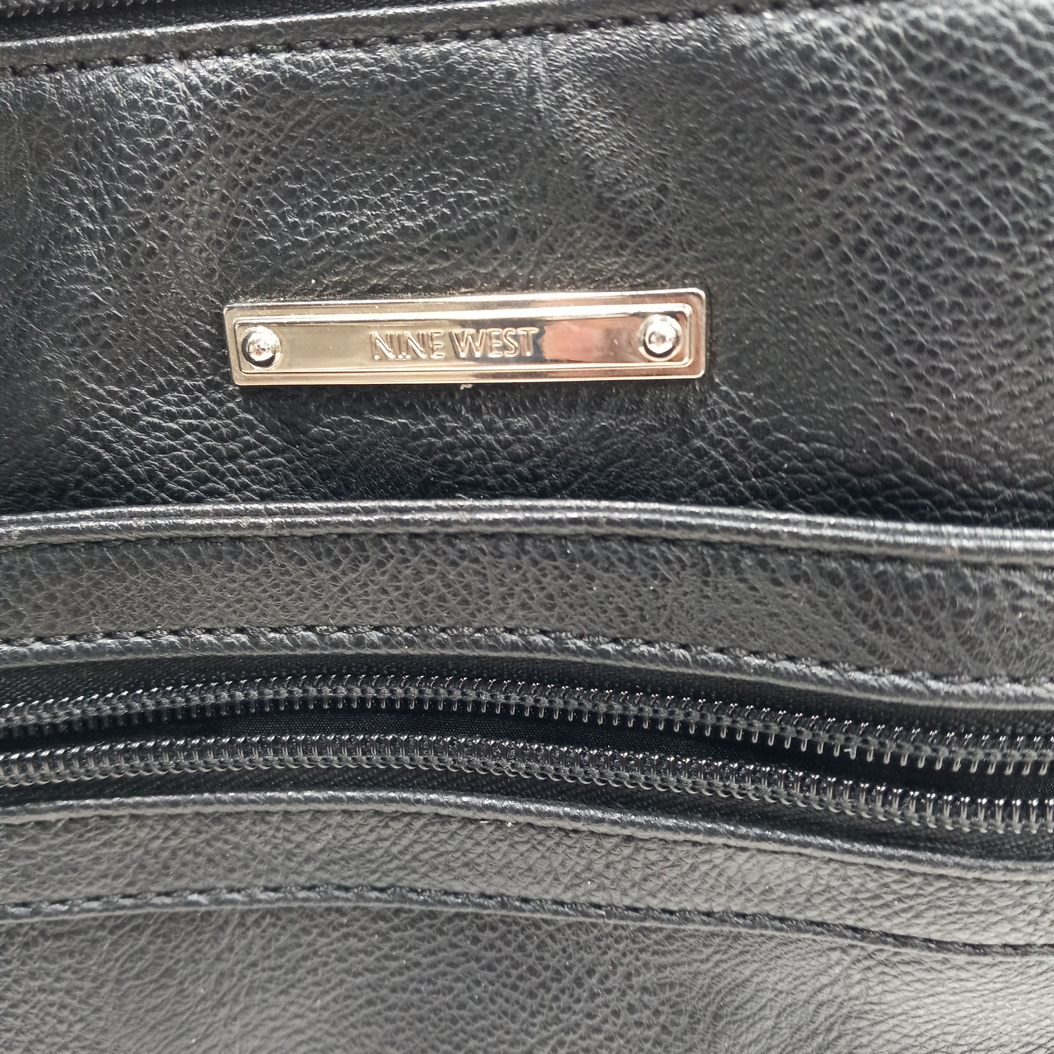 NINE WEST BLACK Crossbody Handbag Bag Purse Adjustable Strap $14.97 -  PicClick