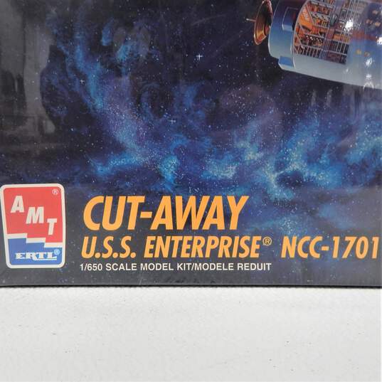 AMT Ertl Star Trek Cut-Away U.S.S. Enterprise NCC-1701 Model Kit NIB image number 2