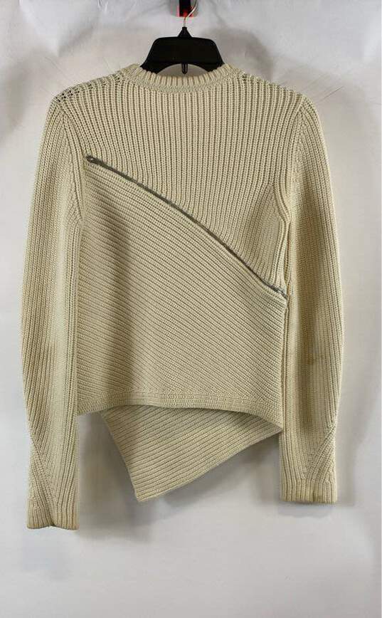Alexander Wang White Knit Sweater - Size Small image number 2