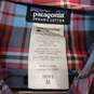 Men's Patagonia Plaid Short Sleeved Button Up Size M image number 4