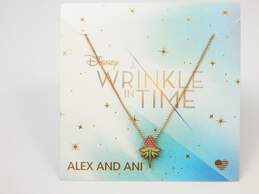 925 14K Rose Gold Plated Alex & Ani Disney Wrinkle In Time Uriel Pendant Necklace New With Tags