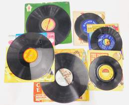Vintage Childrens Story Book Records 45s and 78 RPMs alternative image