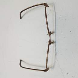 Valentino Bronze Slim Rectangle RX Eyeglasses alternative image