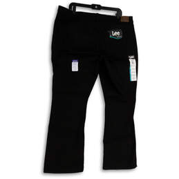 NWT Womens Black Denim Regular Fit Dark Wash Mid Rise Bootcut Jeans Sz 20P alternative image