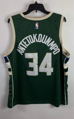 Nike Dri-Fit NBA Milwaukee Green Jersey 34 - Size XXL alternative image