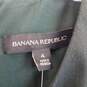 Banana Republic Dark Green Sleeveless Shift Dress WM Size 4 NWT image number 3