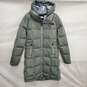 The North Face Acropolis WM's Water Fowl Down Quilted Heather Grey Parka Size S/P image number 1