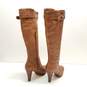 Via Spiga Leather Delta Tall Riding Boots Brown 5.5 image number 4