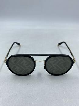 Fendi Black Sunglasses - Size One Size alternative image