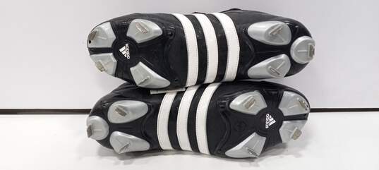 Adidas Excelsior Cleats Size 12 Black and White IOB image number 5