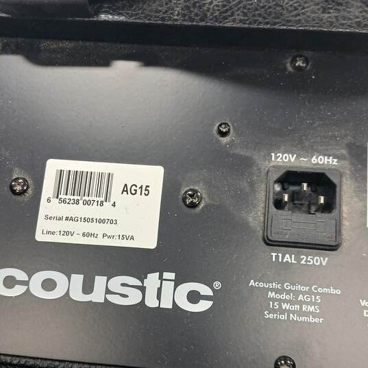 Acoustic AG15 Amplifier image number 6