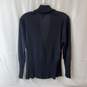 Misook Black Wrap Front Acrylic Sweater Size M image number 2