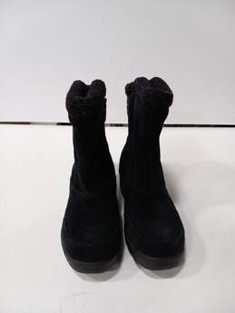 Sorel Women's Black Suede Waterproof Winter Boots Size 9 alternative image