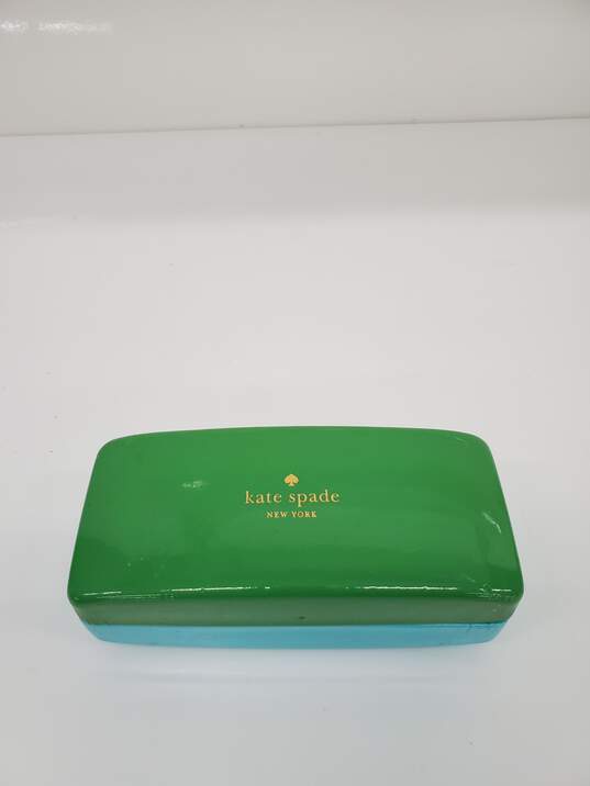 Women Kate Spade Green Sunglass Used image number 1