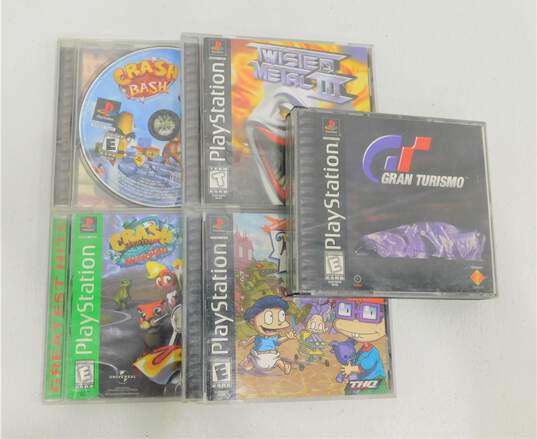 5ct Sony PS1 Game Lot image number 1