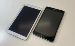 Samsung Galaxy Tab Tablets Assorted Model Lot of 2