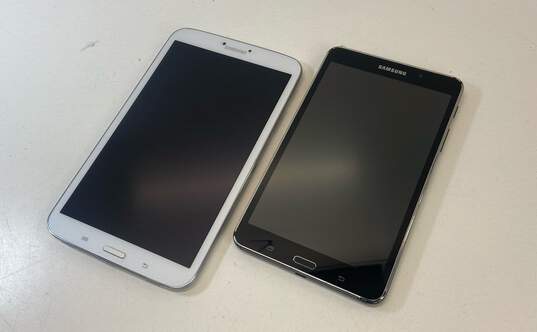 Samsung Galaxy Tab Tablets Assorted Model Lot of 2 image number 1