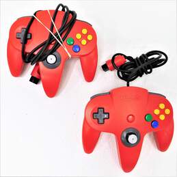 Nintendo 64 N64 Controllers Only Lot of 4 alternative image