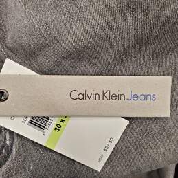 Calvin Klein Men Gray Washed Skinny Jeans Sz 30 NWT alternative image