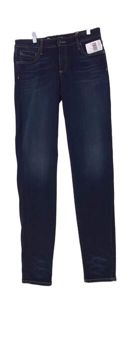 NWT Women Blue Belt Loop 5 Pockets Regular Slim Fit Jeans Size 8