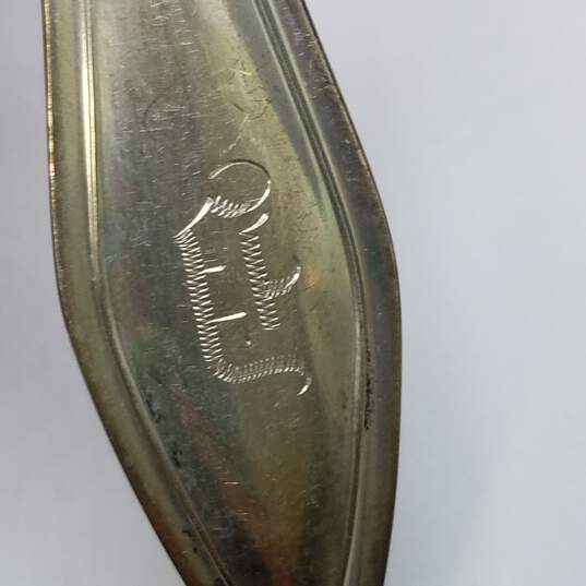 Unbranded Sterling Silver 6in Vintage Spoon Bundle 6pcs 125.2g image number 4