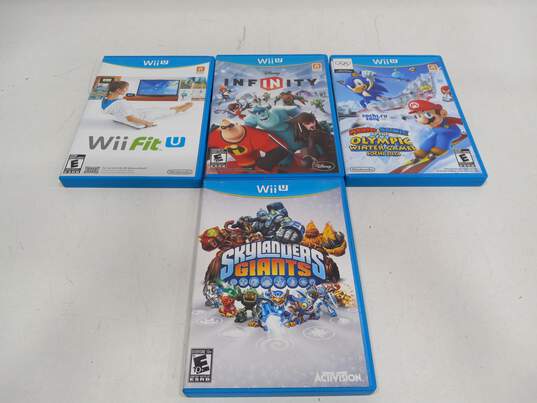4pc Bundle of Assorted Wii U Video Games image number 1