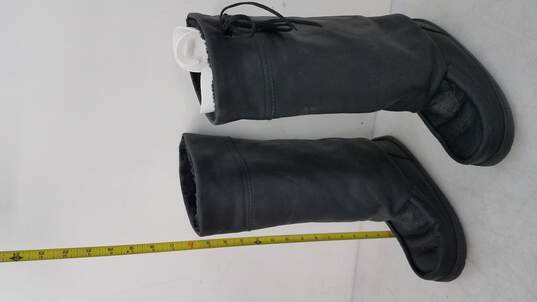 Mukluks Black Fleece Boots WATERPROOF GATHERER TALL image number 1