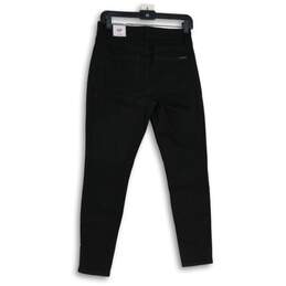 NWT Womens Black High Rise 5-Pocket Design Skinny Leg Jeans Size 6P alternative image