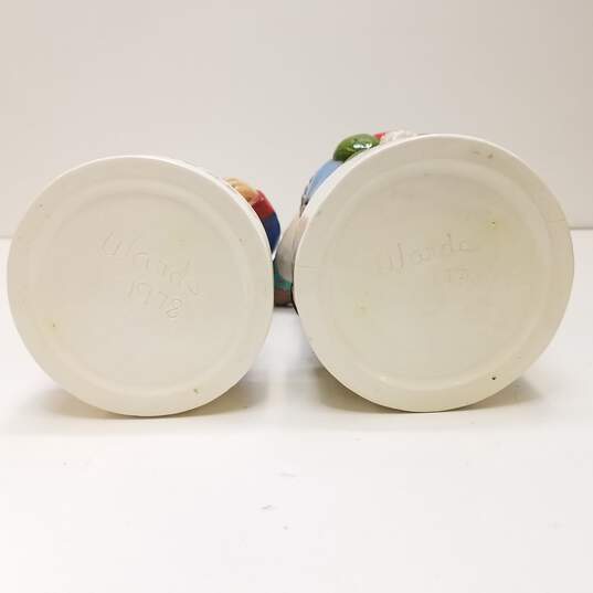 Alberta's Molds s  Set of 2  Vintage Ceramic Decanters  Napoleon /Tequila image number 6