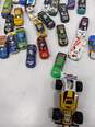 6LB Bulk Lot of Assorted Toy Cars, Stands, & Trading Cards image number 5