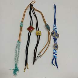 Bolo Ties Collection Lot of 5