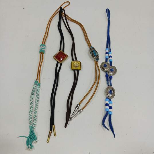 Bolo Ties Collection Lot of 5 image number 1