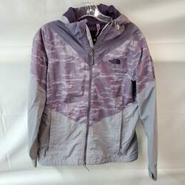 The North Face Dryvent Parka Jacket Purple Camo in Women's Size M