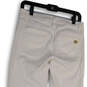 Womens White Light Wash Pockets Stretch Denim Skinny Leg Jeans Size 4 image number 4