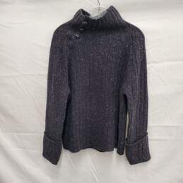 NWT Rag & Bone WM's Wool Klark Turtle Neck Charcoal Grey Sweater Size SM