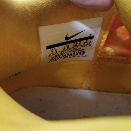 Nike Zoom Rev Yellow Shoes Size 7.5 image number 5