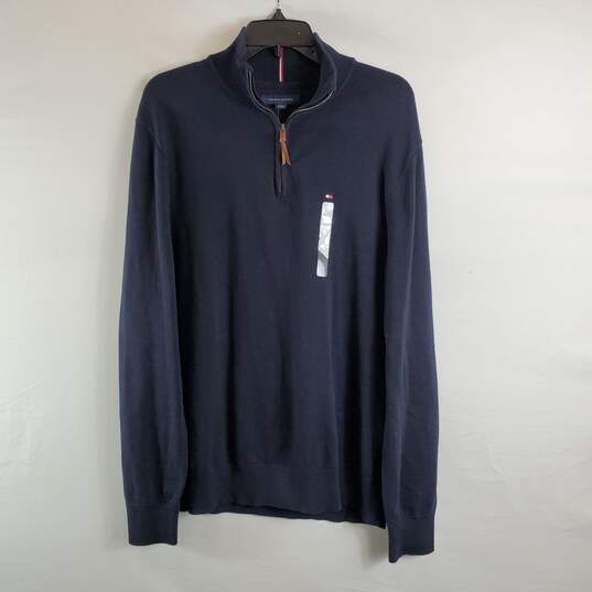 Tommy Hilfiger Men Navy Sweater XL NWT image number 1