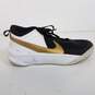 Nike Team Hustle D10 (GS) Athletic Shoes Black Metallic Gold CW6735-002 Size 6Y Women's Size 7.5 image number 1