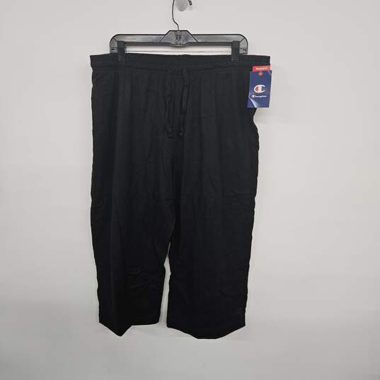 Black Shorts With Drawstring image number 1