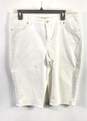 Tommy Bahama Women White Denim High Shorts Sz 30 image number 1