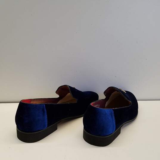 NYX Velvet Tassel Loafers Royal Blue 11 image number 4