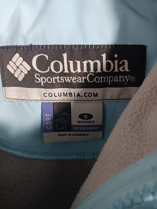 Columbia Parka Style Full Zip Jacket Size Small image number 3