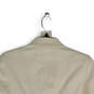NWT Womens White Peak Lapel Long Sleeve Flap Pocket One Button Blazer Sz 4P image number 4