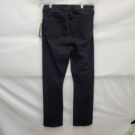 NWT NYDJ WM's Seamless Slim Bootcut Black Denim Jeans Size 10 image number 2